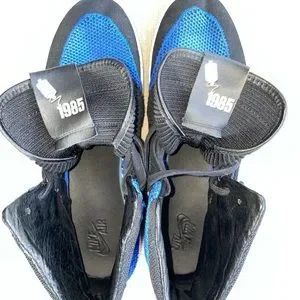 Nike | Shoes | 27 Nike Air Jordan 1 Retro Flyknit 1985 Royal  display picture 3